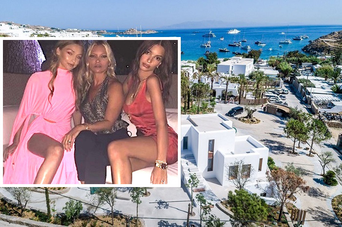 Gigi Hadid, Emily Ratajkowski, Kate Moss Dazzle Greece's Mykonos (video) -  i-greece
