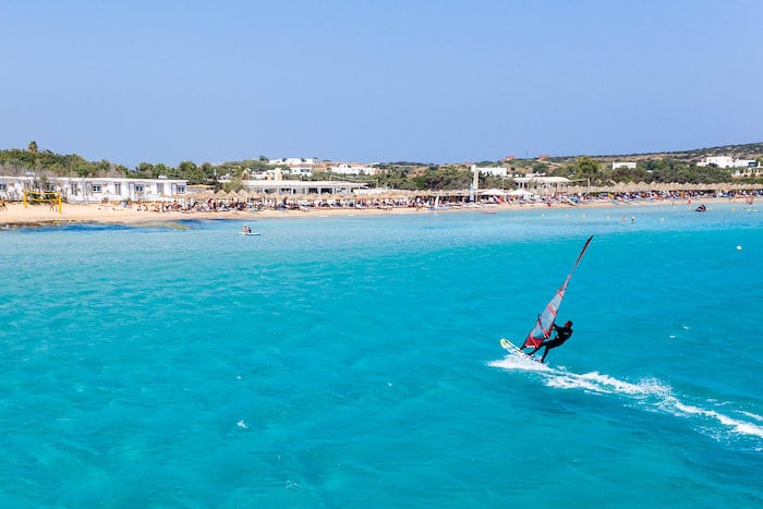 Best Greek islands windsurfing